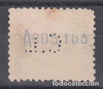 Sellos: II REP&Uacute;BLICA. EDIFIL 656. PERFORADO C.L. - Foto 2