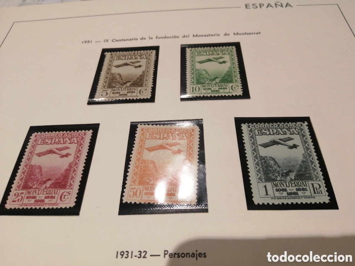 Sellos: IX CENTENARIO FUNDACION MONTSERRAT - Foto 1