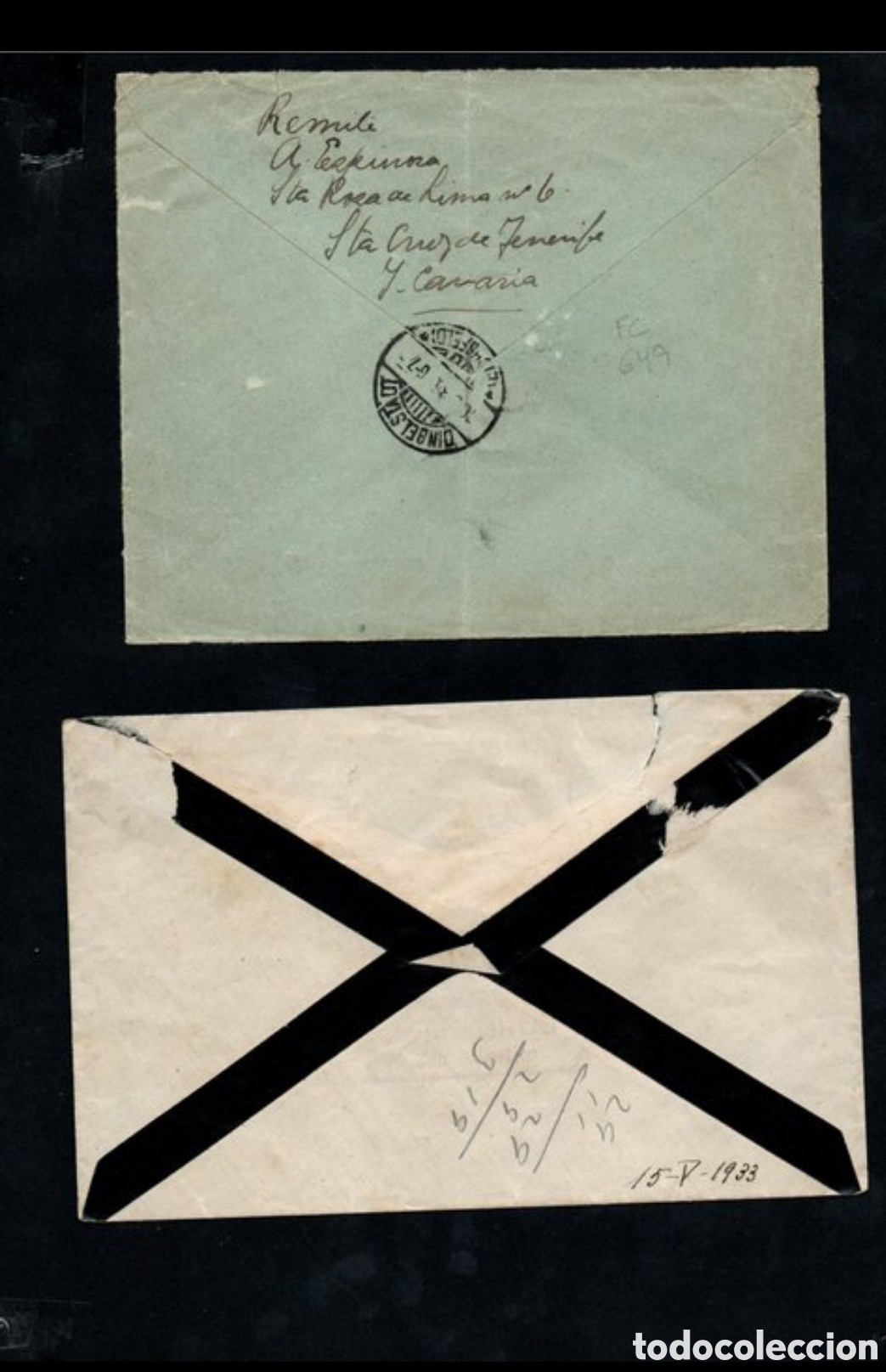 Sellos: Historia postal 1931-1936 - Foto 2