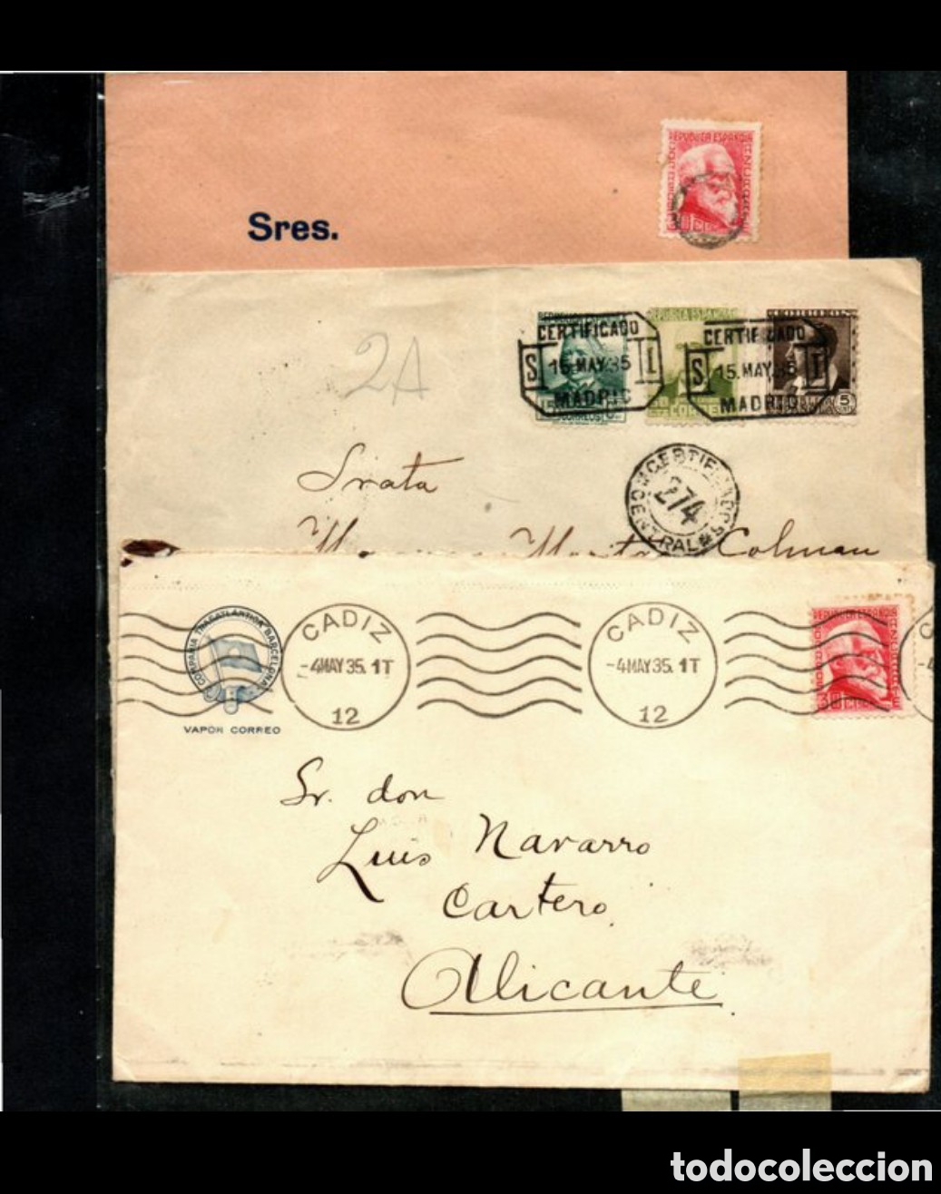 Sellos: Historia postal 1931-1936 - Foto 6