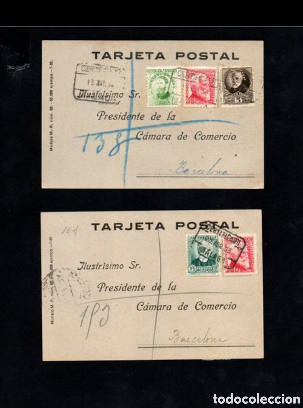 Sellos: Historia postal 1931-1936 - Foto 8