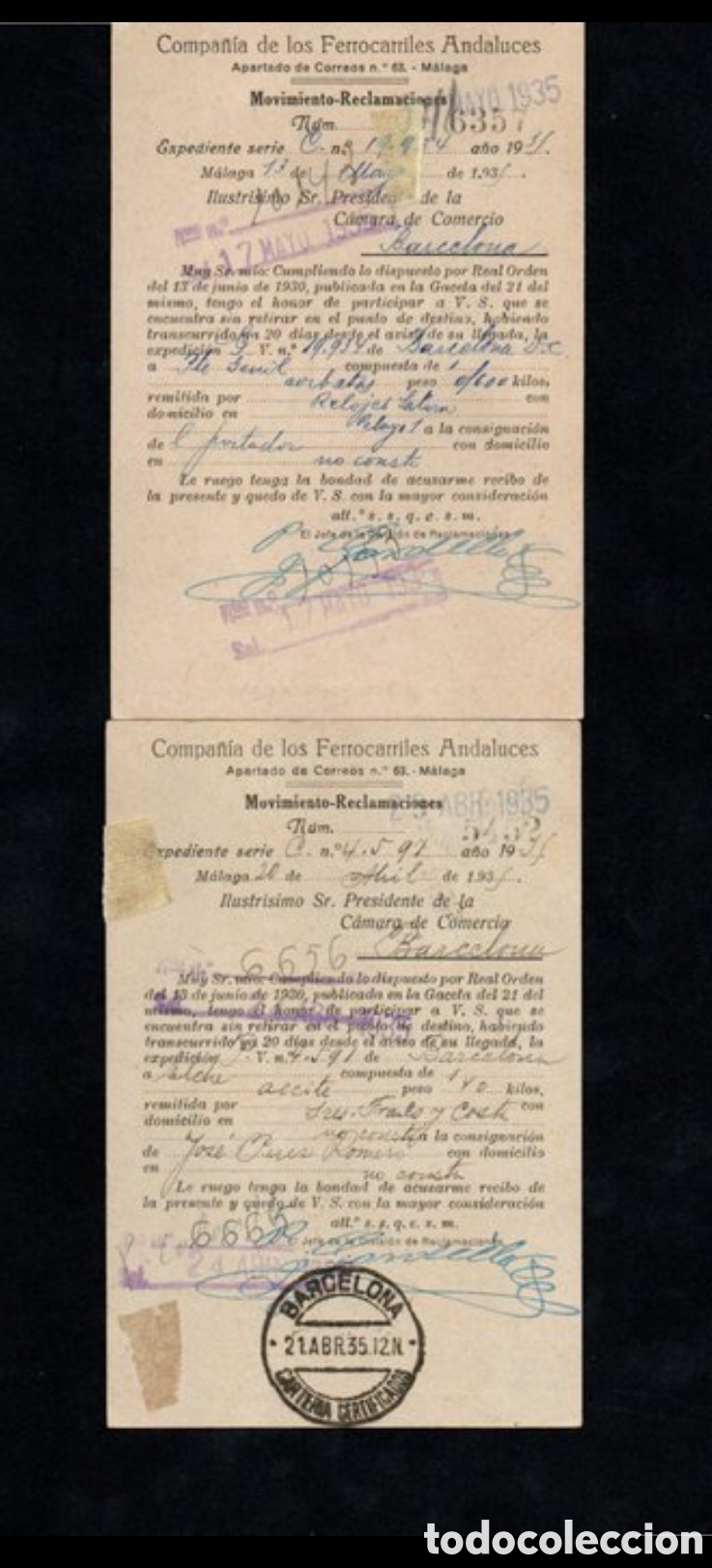 Sellos: Historia postal 1931-1936 - Foto 10