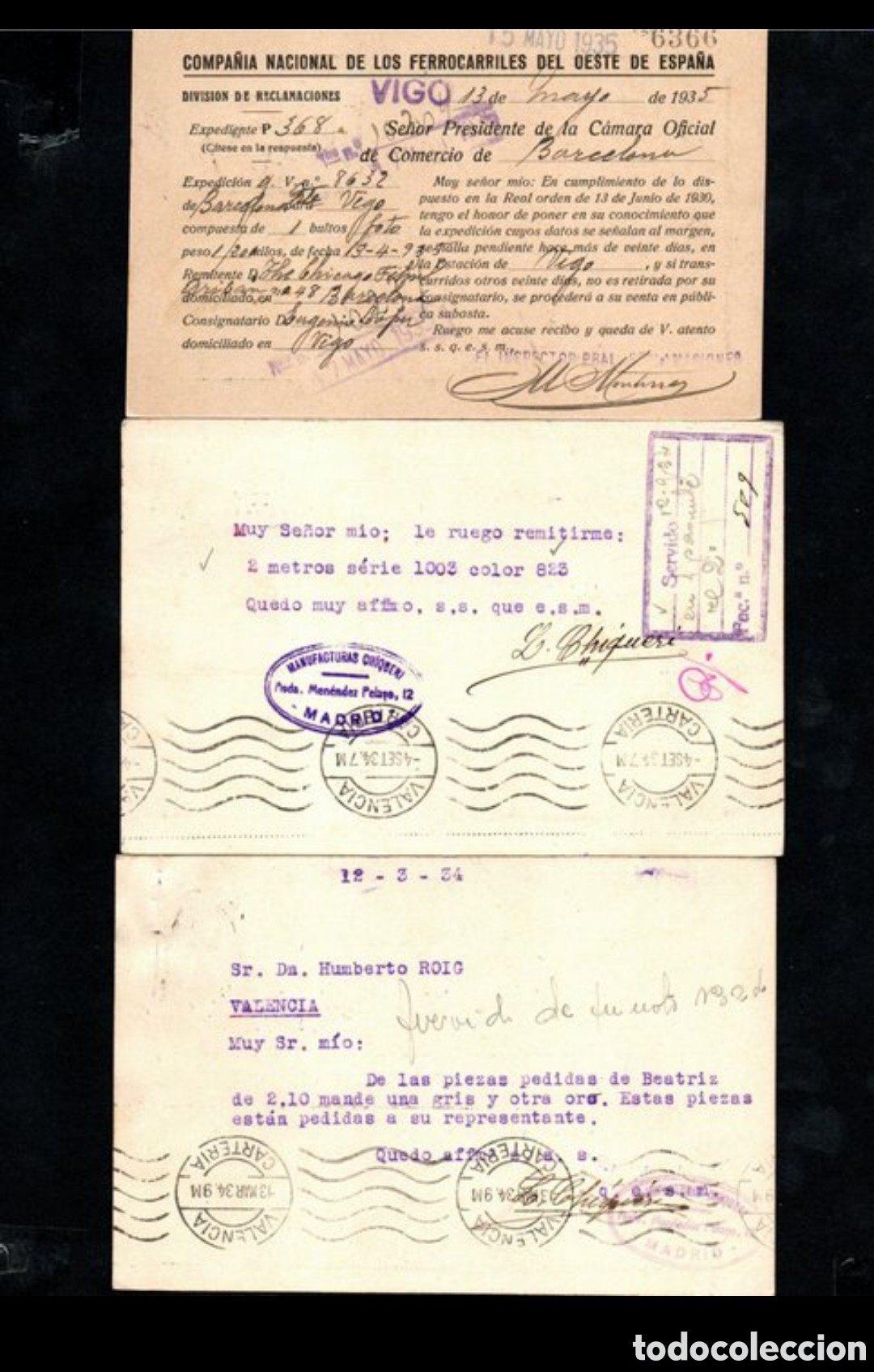 Sellos: Historia postal 1931-1936 - Foto 14