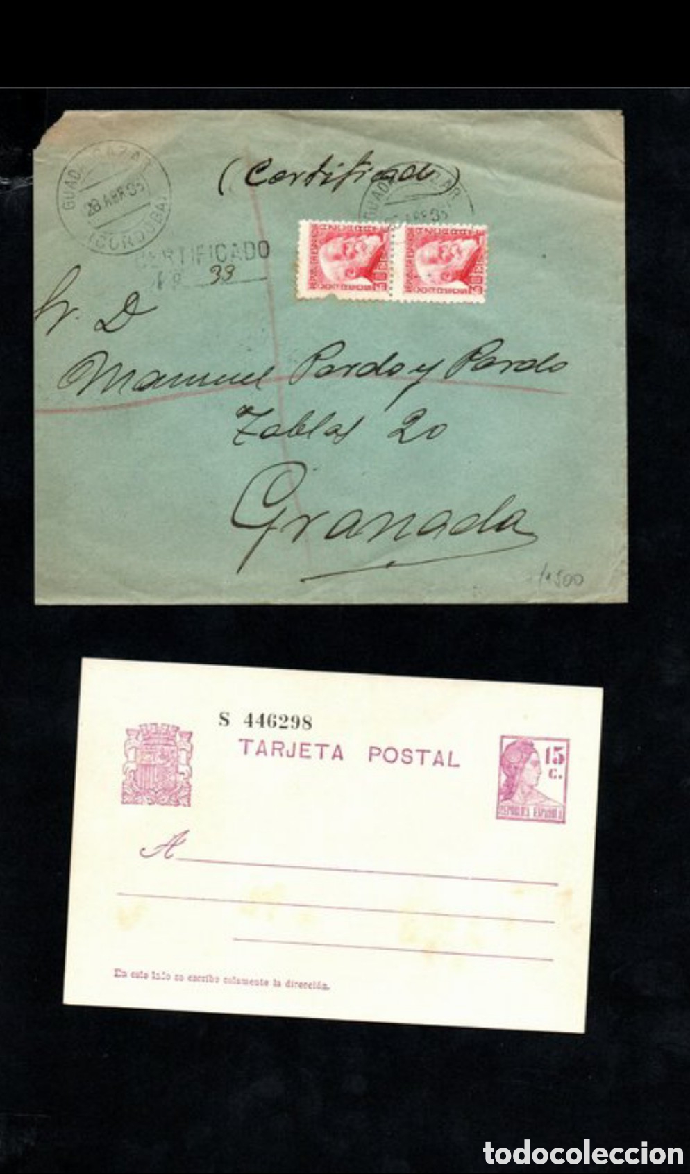Sellos: Historia postal 1931-1936 - Foto 22