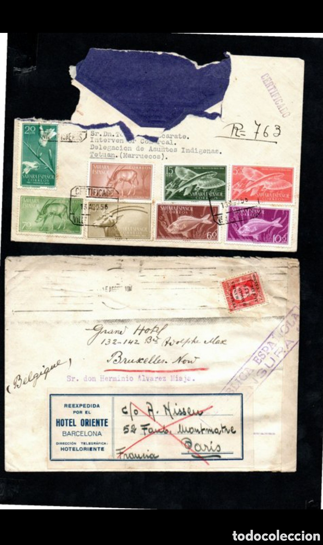 Sellos: Historia postal 1931-1936 - Foto 24