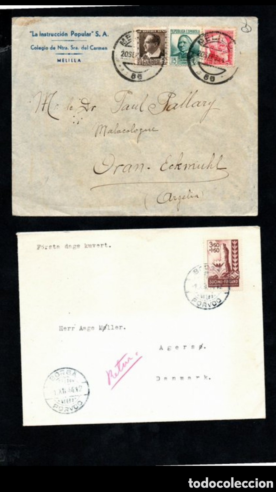 Sellos: Historia postal 1931-1936 - Foto 25