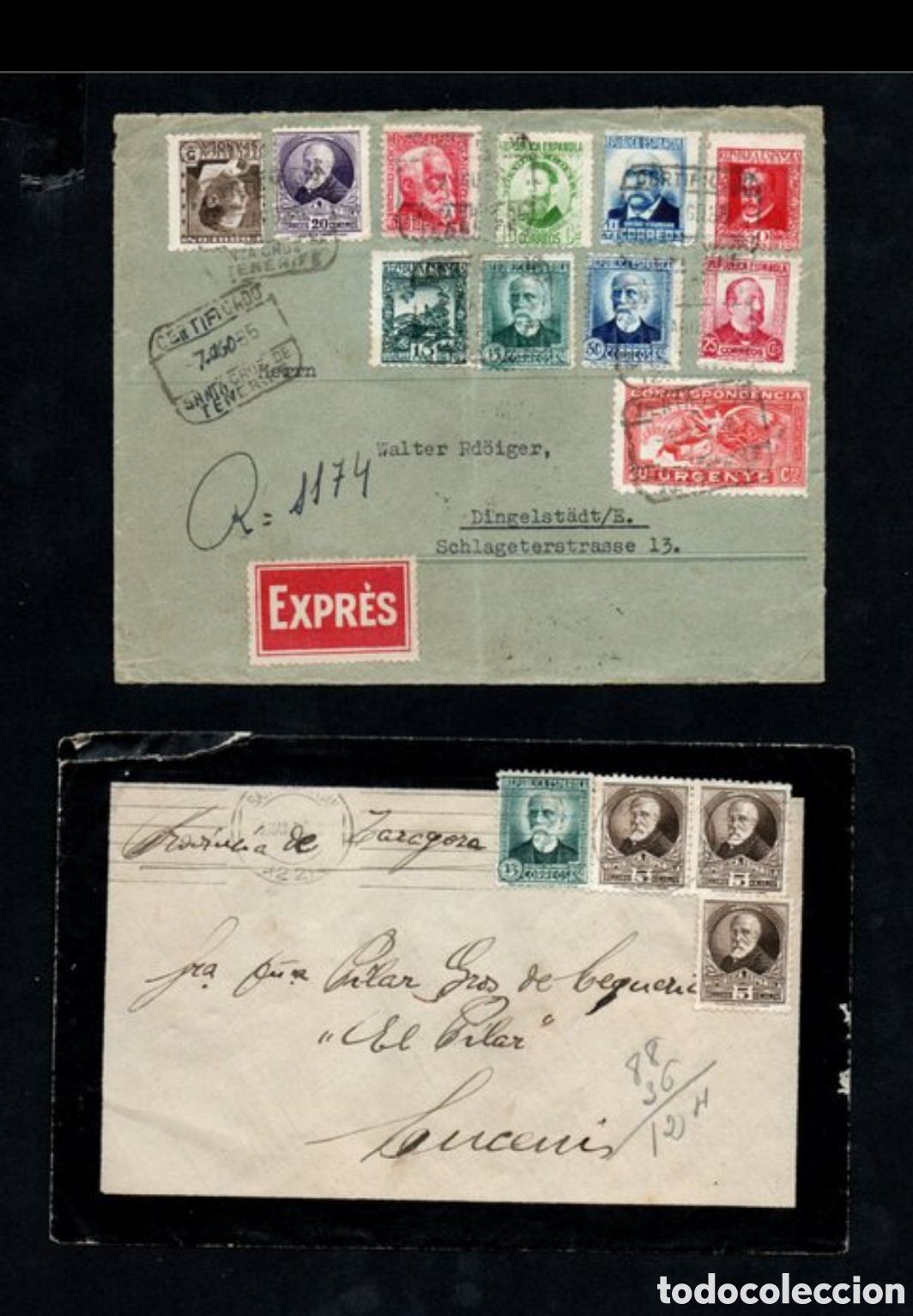 Sellos: Historia postal 1931-1936 - Foto 1
