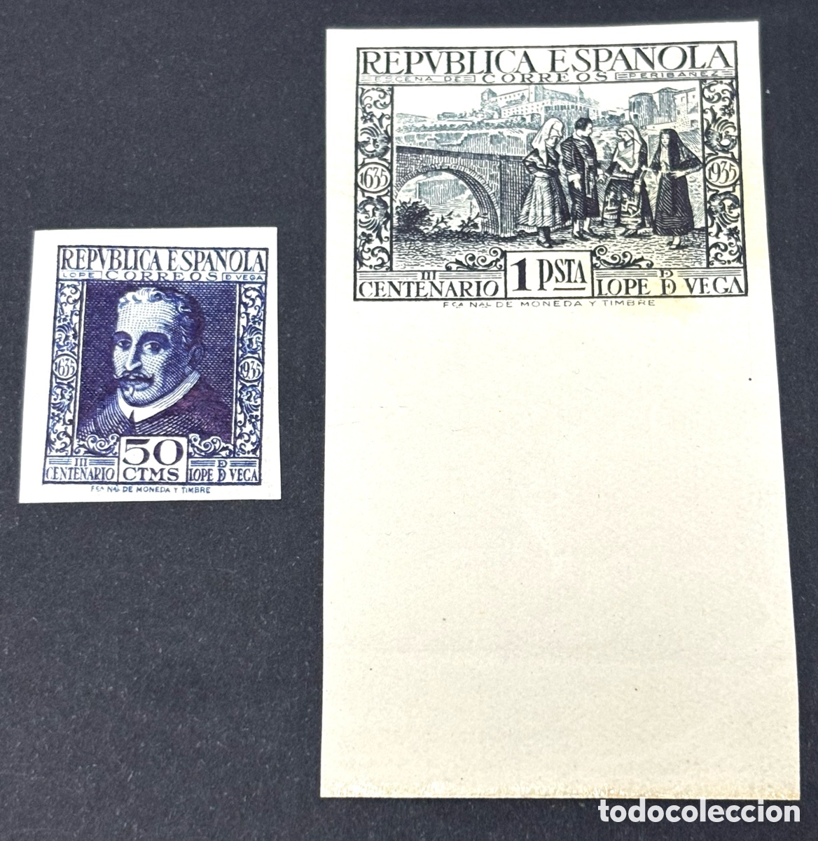 Sellos: Espa&ntilde;a 1935 Lope De Vega - Foto 1