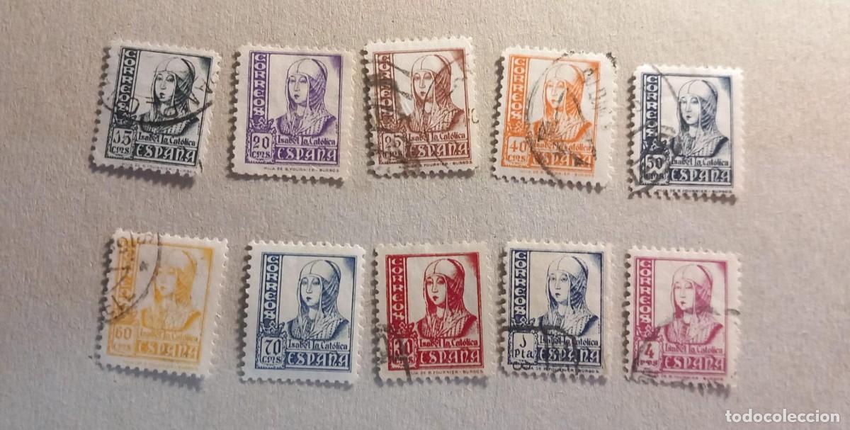 Sellos: Isabel la cat&oacute;lica 1937 - Foto 1
