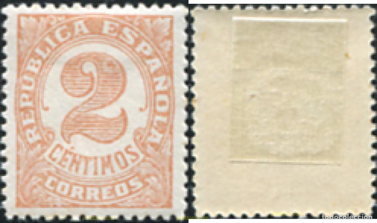 Sellos: 730368 HINGED ESPA&Ntilde;A 1933 CIFRAS - Foto 1