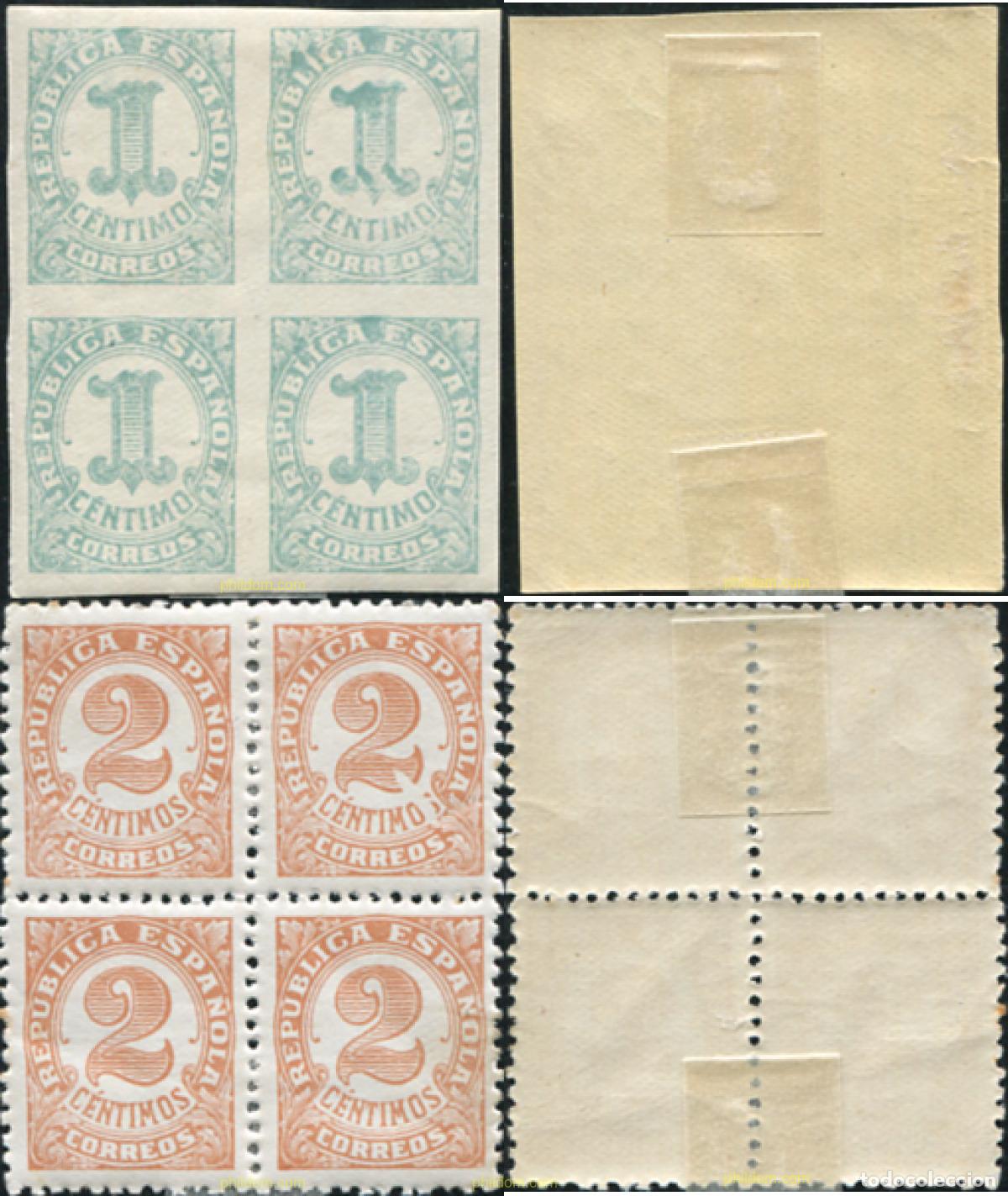 Sellos: 730369 HINGED ESPA&Ntilde;A 1933 CIFRAS - Foto 1