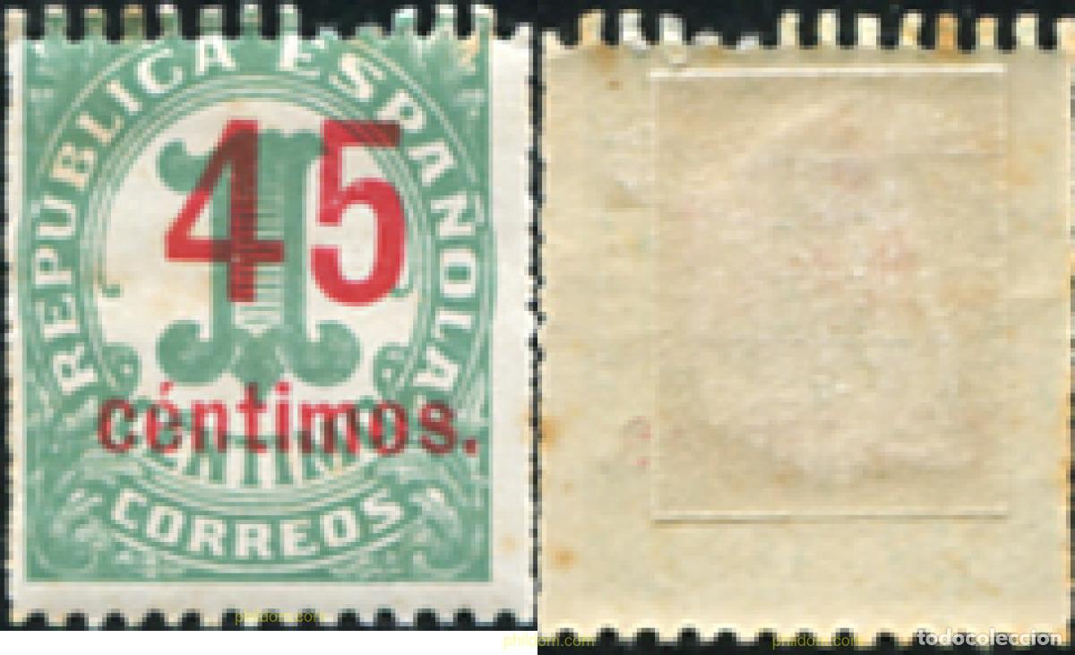 Sellos: 731636 HINGED ESPA&Ntilde;A 1938 CIFRAS - Foto 1