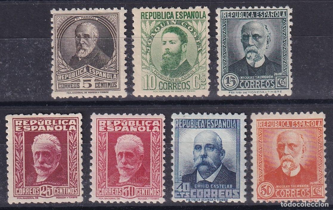Sellos: EDIFIL 655 /61. ** NUEVO - Foto 1