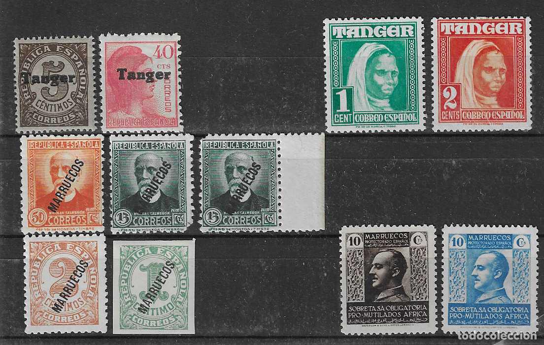 Sellos: Maroc Espagnol Lot N* - Foto 1