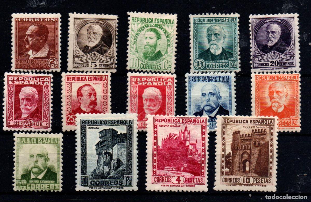 Sellos: Espa&ntilde;a n&ordm; 662/75. A&ntilde;o 1932 - Foto 1