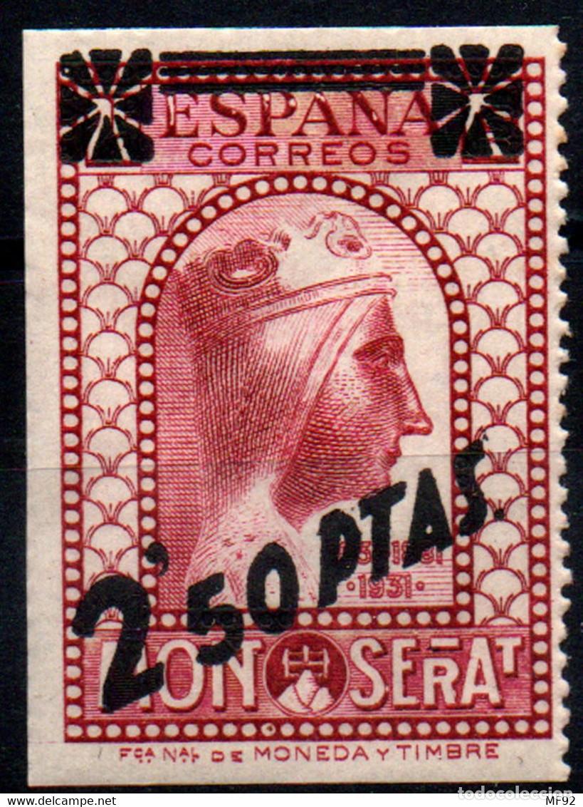 Sellos: Espa&ntilde;a 791dmd. A&ntilde;o 1938 - Foto 1