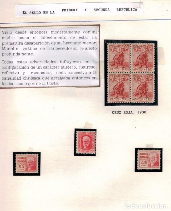 Sellos: LEV0277. Conjunto de sellos de la II Rep&uacute;blica - Foto 2