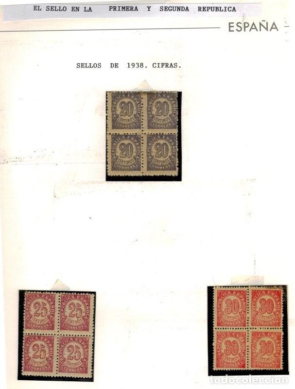 Sellos: LEV0318. 1938. Cifras - Foto 2