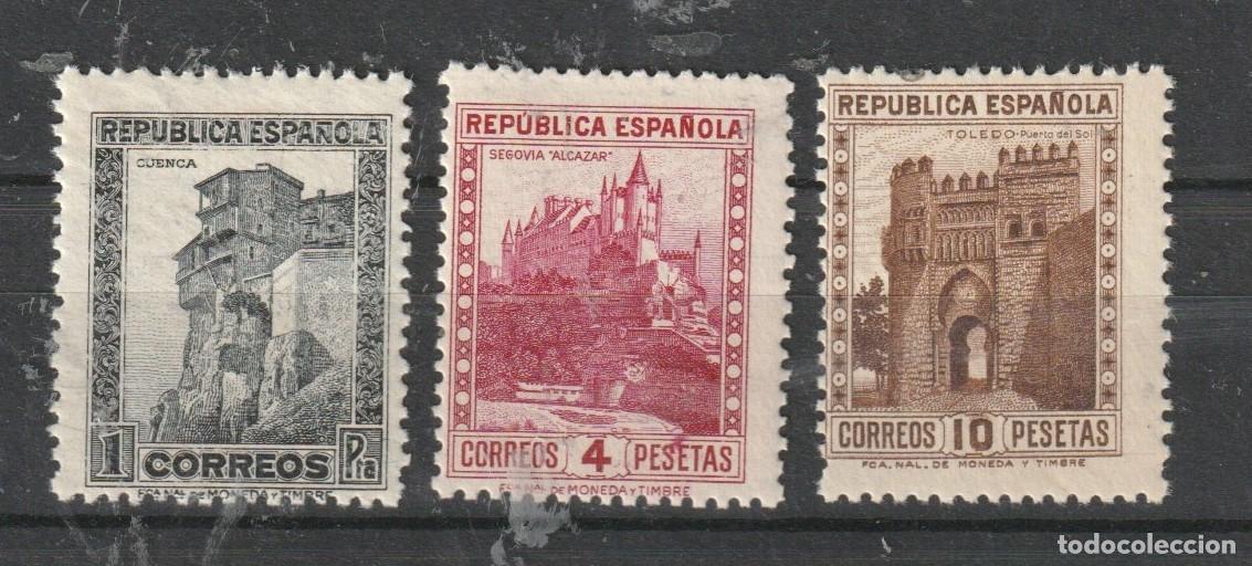 Sellos: ROSA.2-G.12/ MONUMENTOS E. 770/71/72 **, - Foto 1