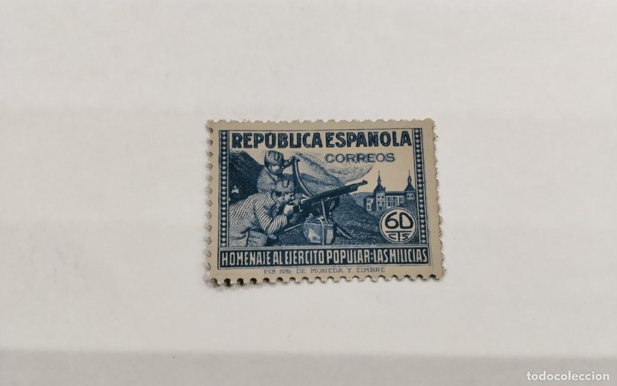 Sellos: ESPA&Ntilde;A - 1938 - II REPUBLICA - EDIFIL 796 - MNH** - NUEVO - CENTRADO