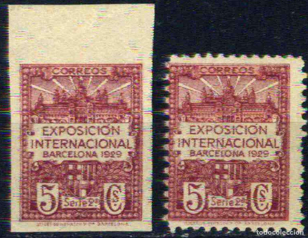 Sellos: Espa&ntilde;a - Barcelona - 1929 - Foto 1