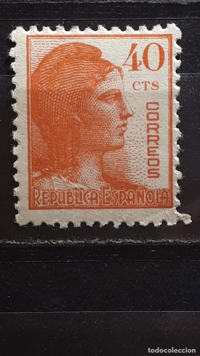 Sellos: ESPA&Ntilde;A. A&Ntilde;O 1938. **. EDIFIL 751 - Foto 1