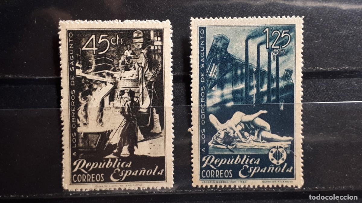 Sellos: ESPA&Ntilde;A . A&ntilde;o 1938. *. EDIFIL 773/4 - Foto 1