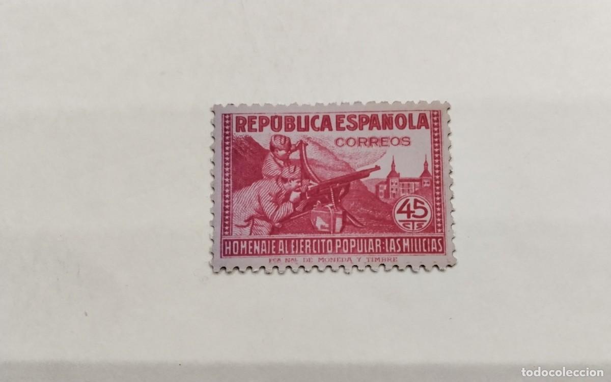 Sellos: ESPA&Ntilde;A - 1938 - II REPUBLICA - EDIFIL 795 - MNH** - NUEVO - CENTRADO