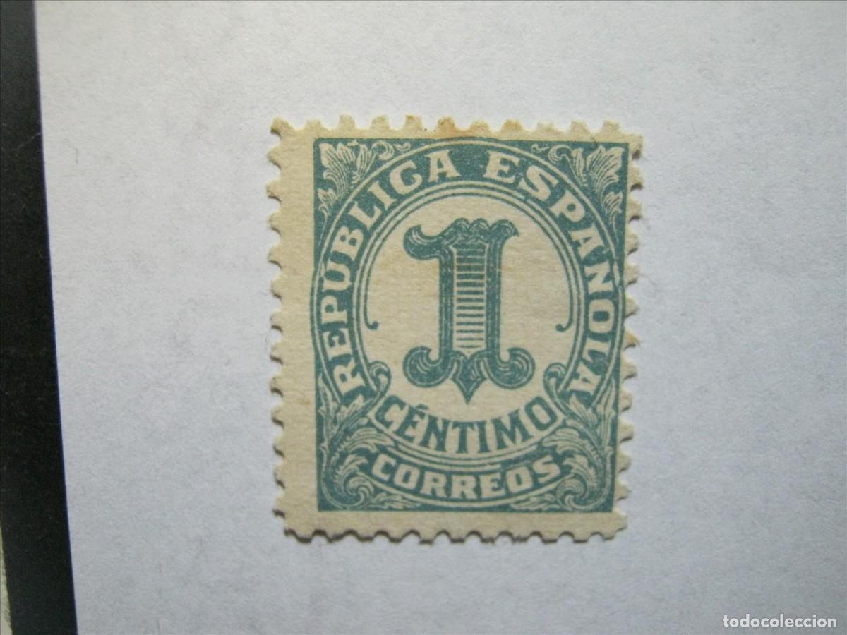 Sellos: ESPA&Ntilde;A CIFRAS EDIFIL 677d DENTADO 11 NUEVO SIN GOMA PERFECTO.