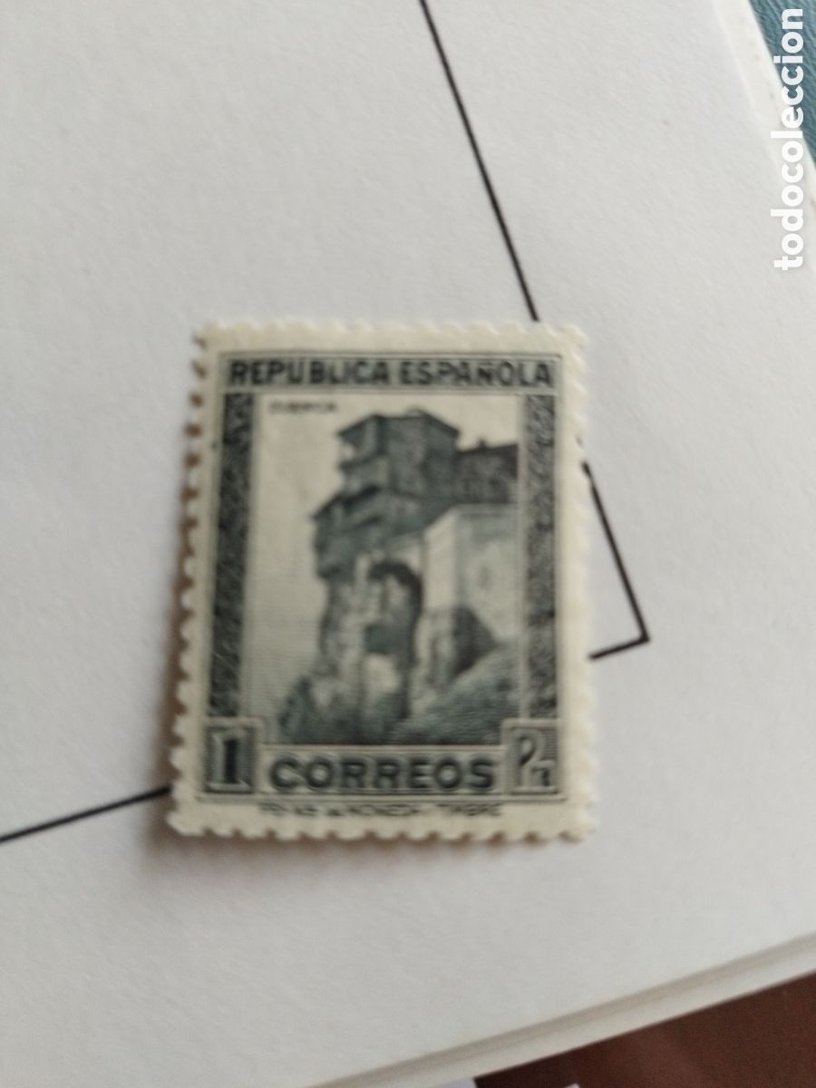 Sellos: Sello Monumentos, Rep&uacute;blica espa&ntilde;ola. N&deg;770 Edifil