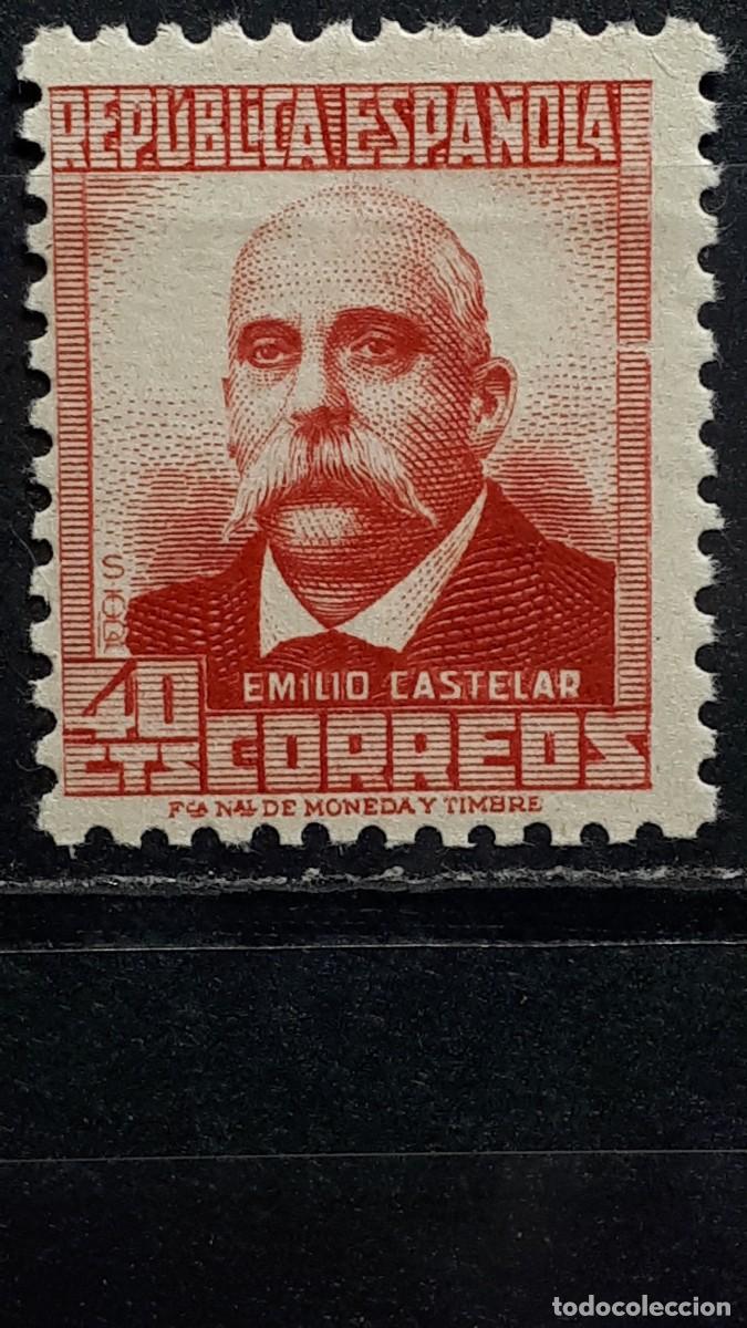 Sellos: Espa&ntilde;a. A&ntilde;o 1936-8. **. Edifil 736