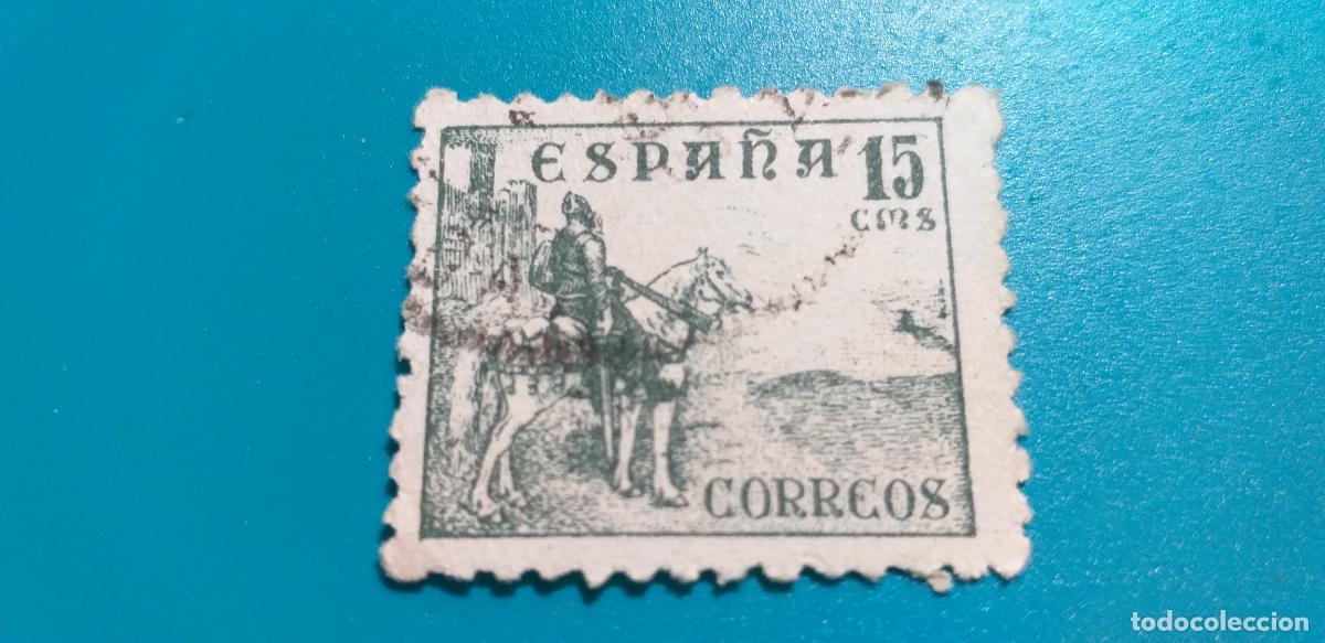 Sellos: USADO. A&Ntilde;O 1937 - 1940. EDIFIL 819. CIFRAS Y CID