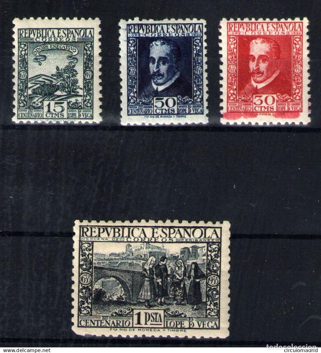 Sellos: Espa&ntilde;a n&ordm; 690/93. A&ntilde;o 1935