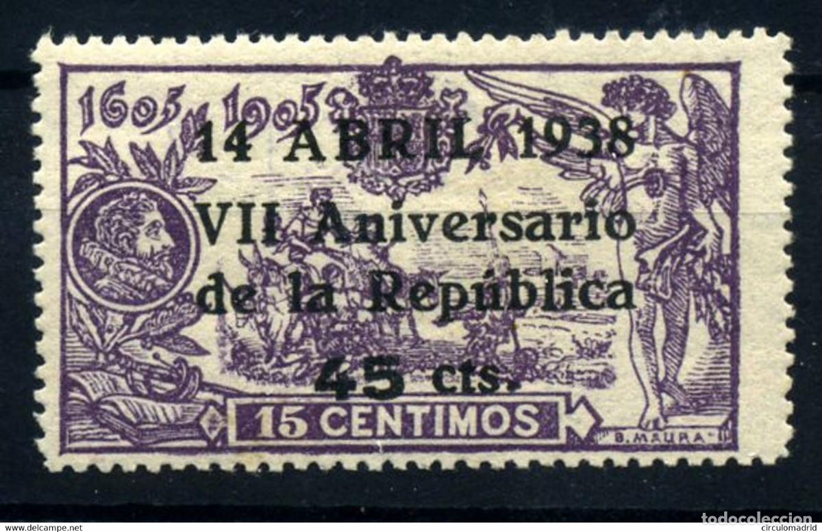 Sellos: Espa&ntilde;a n&ordm; 755*. A&ntilde;o 1938