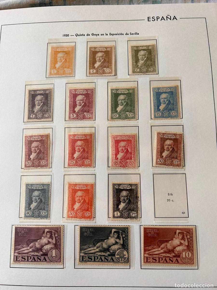 Sellos: Sellos 1er Centenario Espa&ntilde;a. 1930 Quinta de Goya, Exposici&oacute;n Sevilla