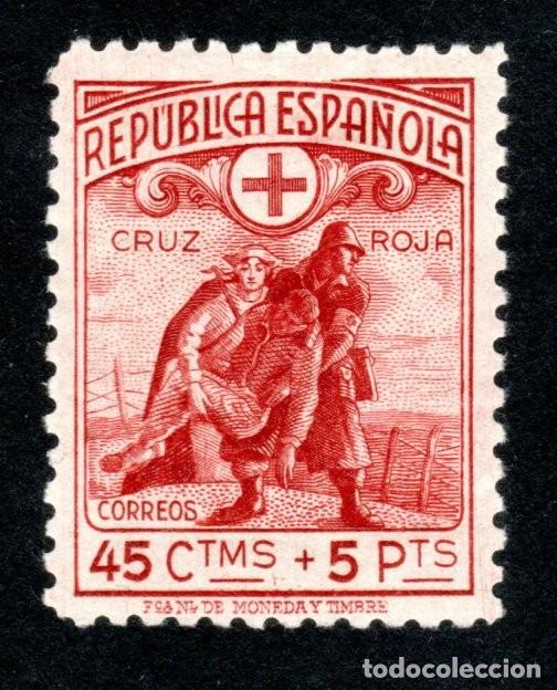 Sellos: EDIFIL 767 CRUZ ROJA ESPA&Ntilde;OLA 1938. MNH **