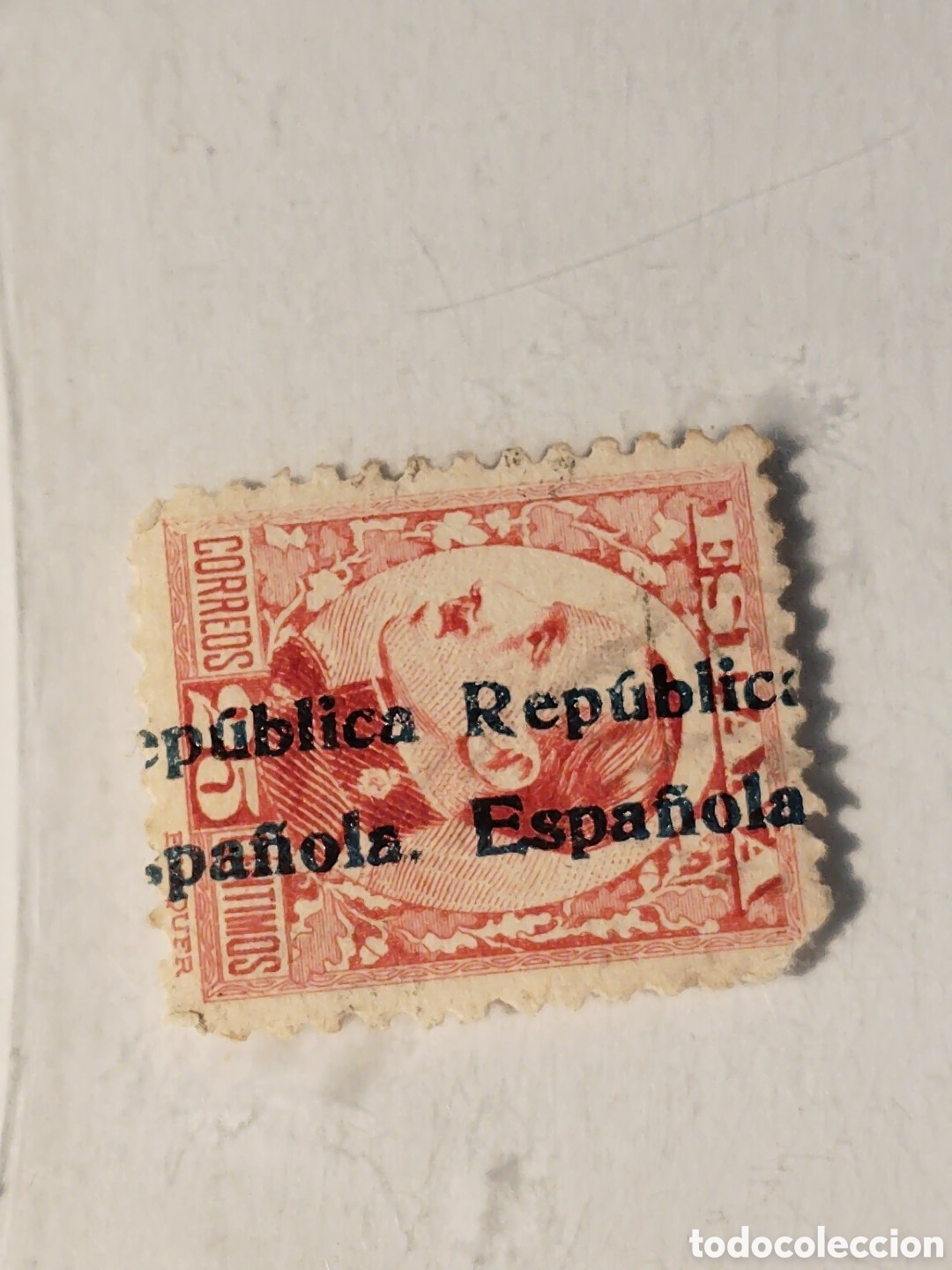 Sellos: Edifil 598. II Rep&uacute;blica Espa&ntilde;ola. 1922-31. Sobrecargado