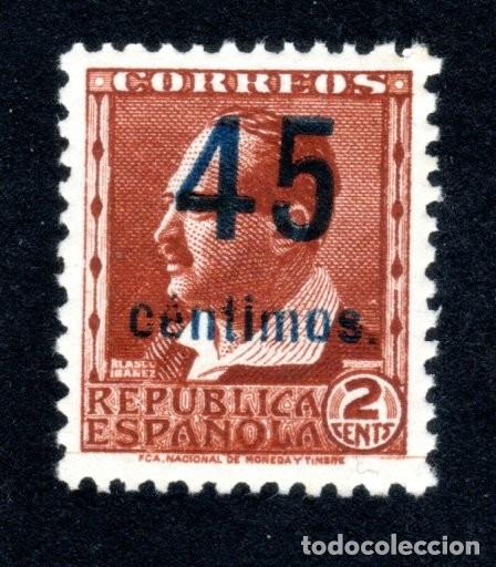 Sellos: EDIFIL NE 28 1938. V. BLASCO IB&Aacute;&Ntilde;EZ. NO EXPENDIDO. CENTRADO DE LUJO. VALOR CAT&Aacute;LOGO: 120 &euro;. MNH **