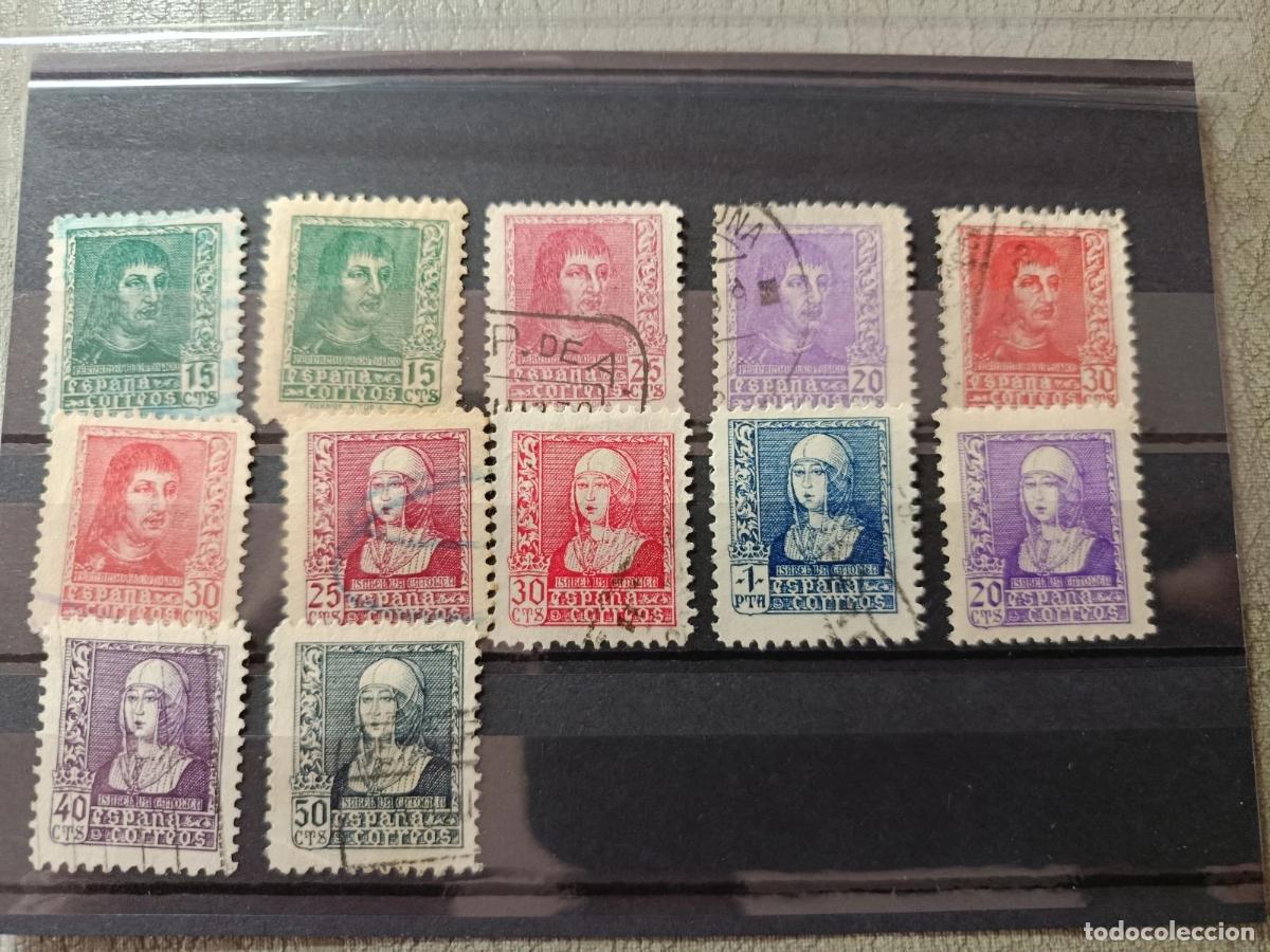 Sellos: sellos Espa&ntilde;a 1938, Edifil 841/844, 841A, 844A, 855/860