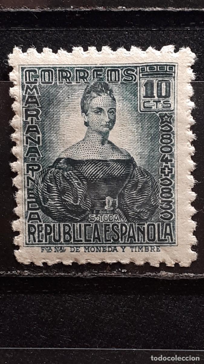 Sellos: ESPA&Ntilde;A . A&ntilde;o 1936 **. EDIFIL 732 bien CENTRADO