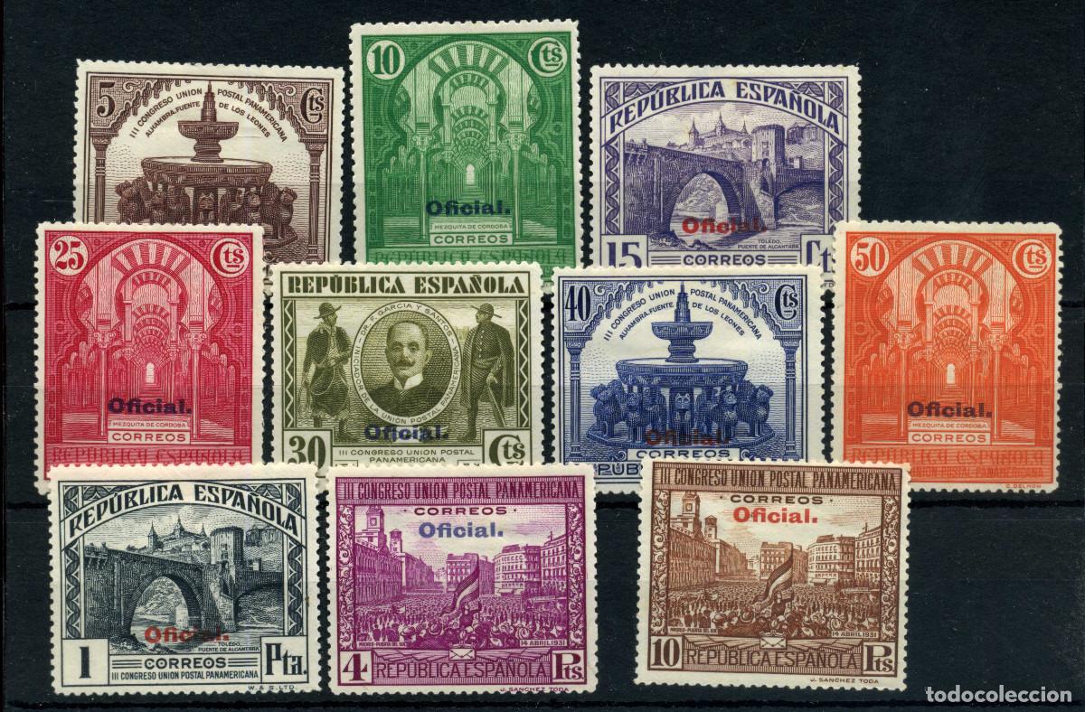 Sellos: XS- Congreso UPP 1931 Serie OFICIAL Nueva CON fiasellos Ed. 604-613