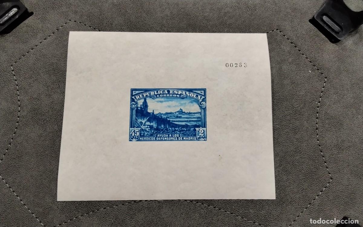 Stamps: ESPA&Ntilde;A - 1938 - II REPUBLICA - EDIFIL 758s -SIN DENTAR - MNH** - NUEVA
