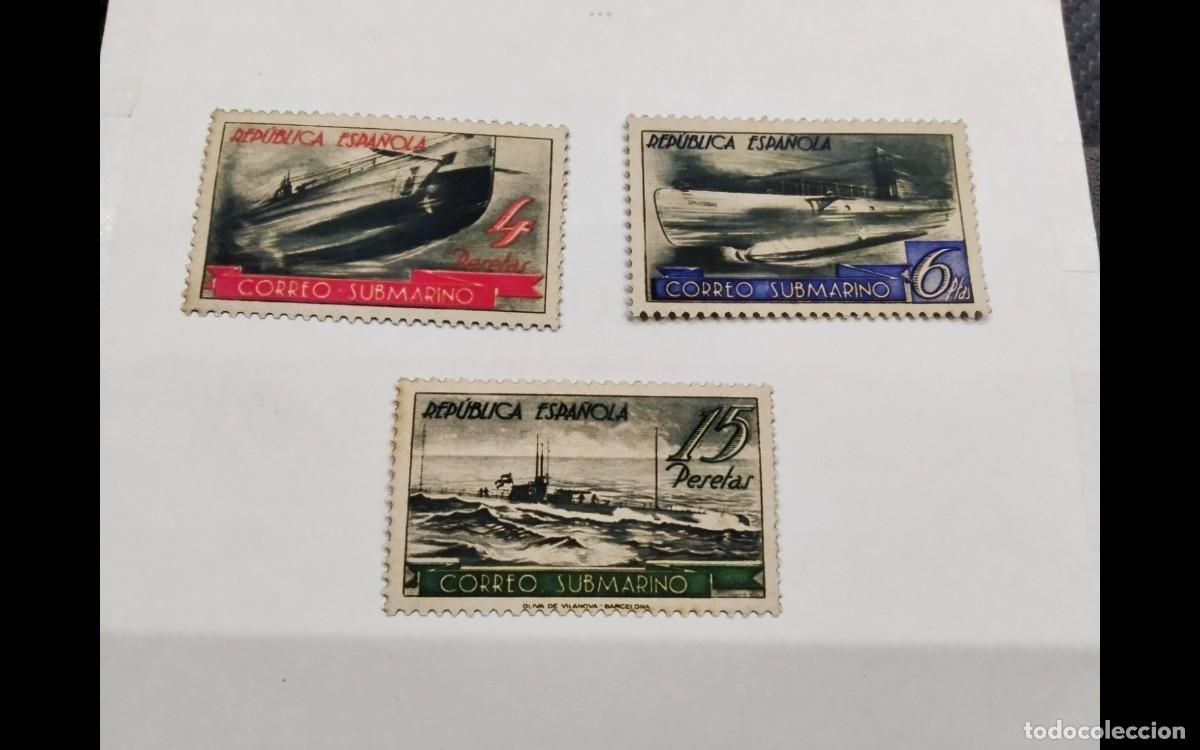 Stamps: ESPA&Ntilde;A-1938 II REPUBLICA EDIFIL SH781 - CORREO SUBMARINO- MNH** - NUEVA CON GOMA