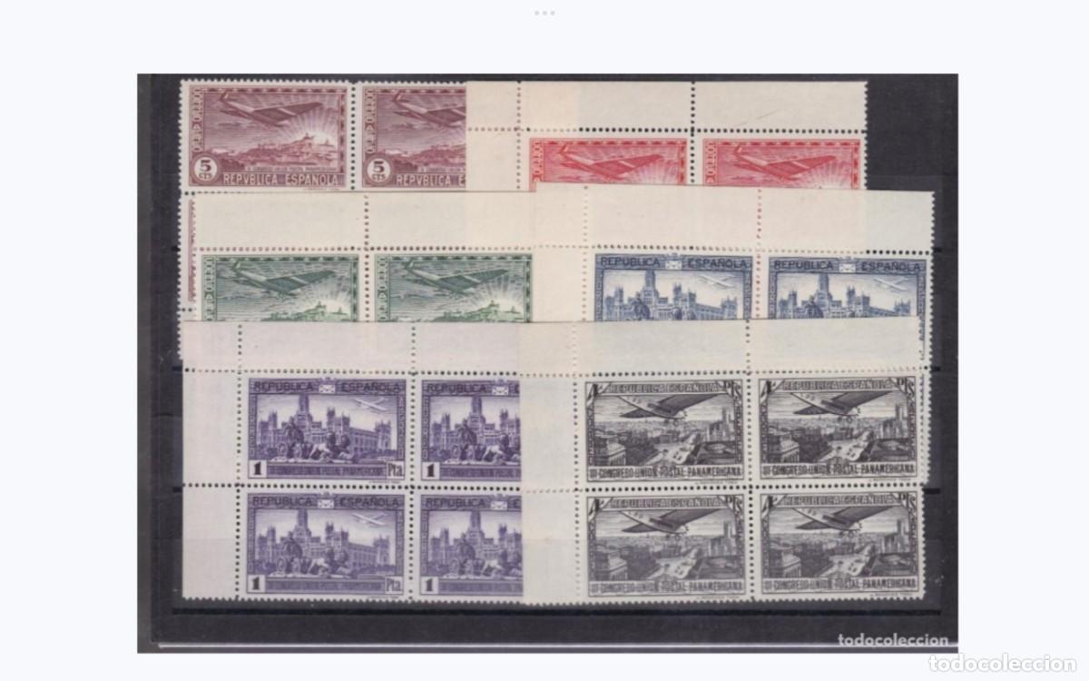 Timbres: 1931 - EDIFIL 614/619 - SERIE COMPLETA EN B-4 - MNH** - E. HOJA -V. CAT.120&euro;