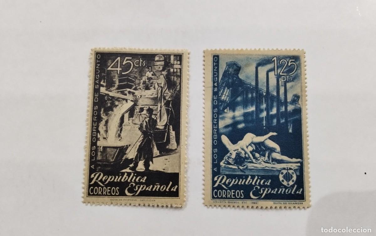 Briefmarken: ESPA&Ntilde;A - 1938 - II REPUBLICA - EDIFIL 773/774 - MNH** - NUEVOS.