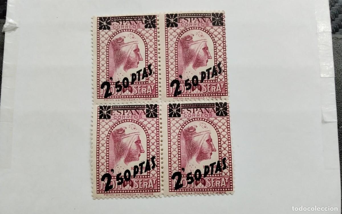 Selos: ESPA&Ntilde;A - 1938 - II REPUBLICA - EDIFIL 791 - BLOQUE DE 4 - MNH** - NUEVOS