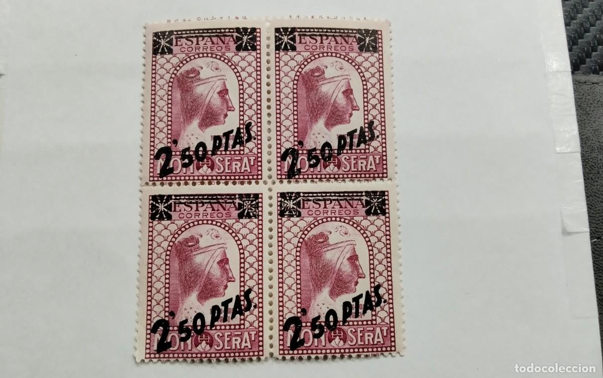 Selos: ESPA&Ntilde;A - 1938 - II REPUBLICA - EDIFIL 791 - BLOQUE DE 4 - MNH** - NUEVOS