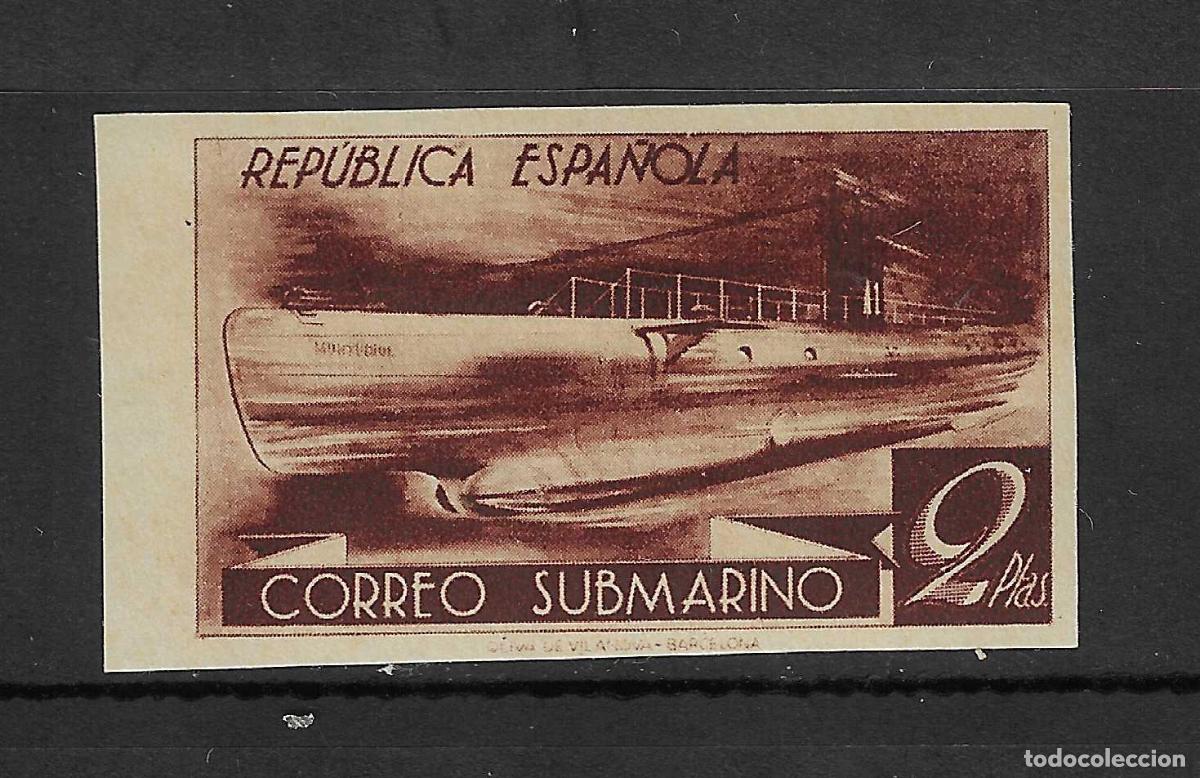 Selos: 1938 CORREO SUBMARINO EDIFIL 776* SIN DENTAR