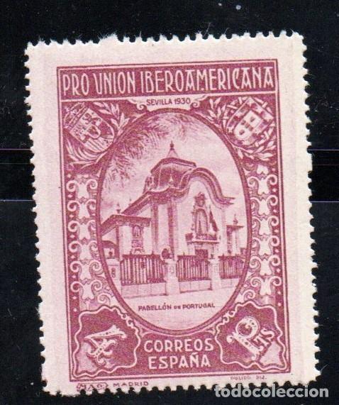 Selos: EDIFIL 579** 4 PTAS PRO UNION IBEROAMERICANA DENTADO 13 1/2