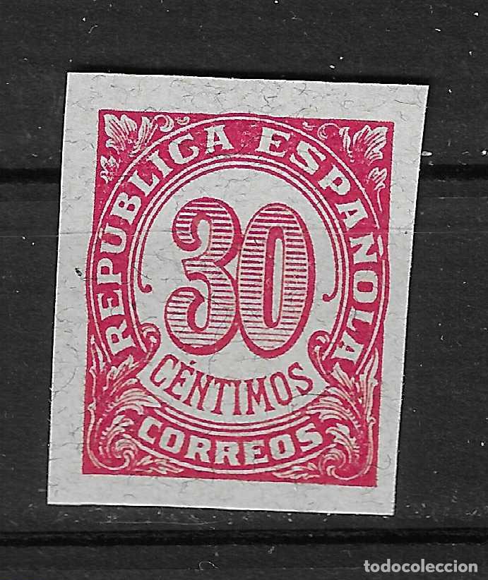 Stamps: 1938 CIFRA EDIFIL 750** SIN DENTAR SIN FIJASELLOS